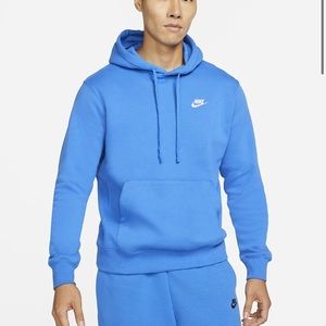 Blue nike hoodie